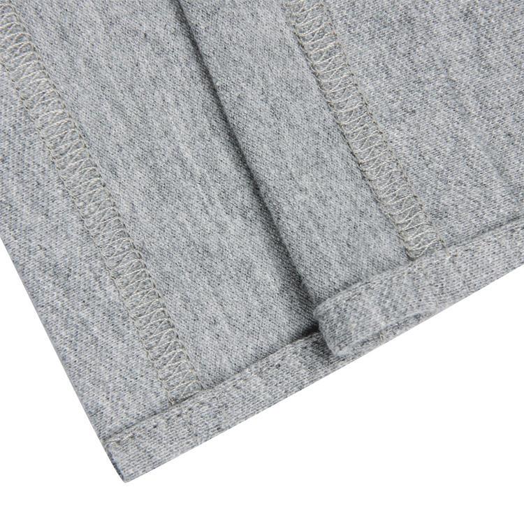 Teesso灰色男士高档POLO衫定制厚板胶印logo