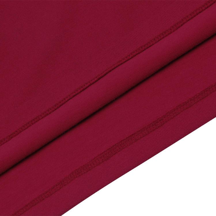 Teesso酒红色男士高档商务POLO衫定制印花logo