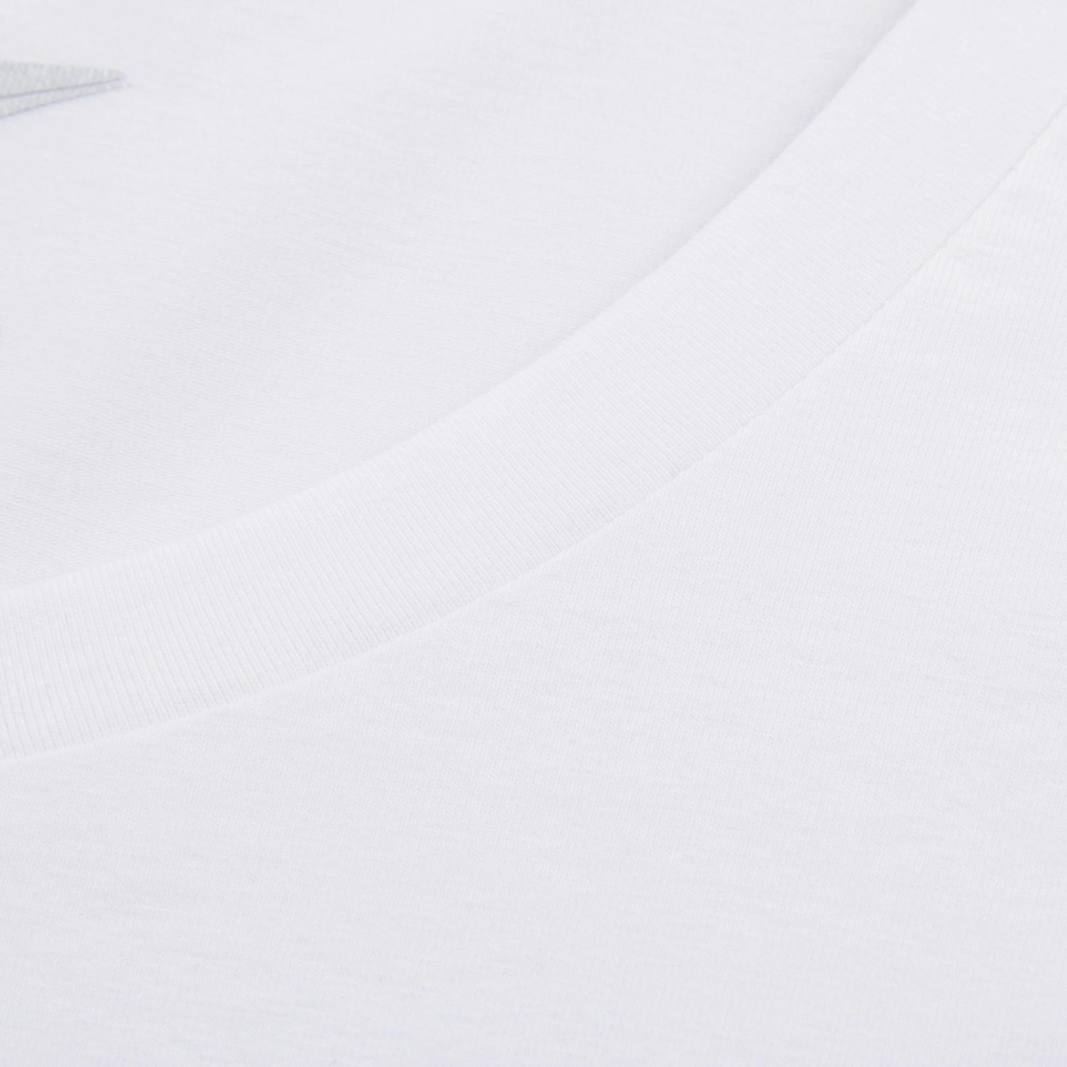 Brand Quality Manufacture Custom Design Logo Printing Striped Sleeve Tshirt Spandex Cotton White T Shirt For Men Stylish