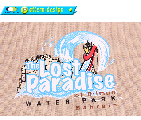 印花边纯棉polo衫男潮牌时尚