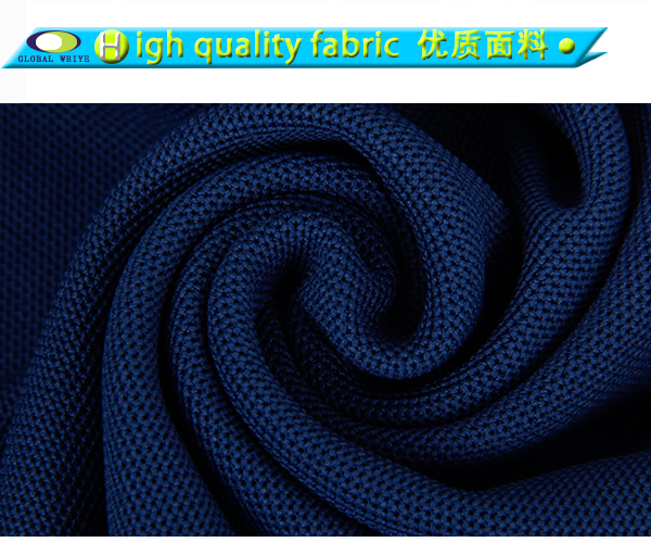 男士短袖polo衫蓝色空白翻领T恤衫