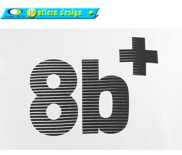 品牌男士纯棉白色圆领T恤印花logo