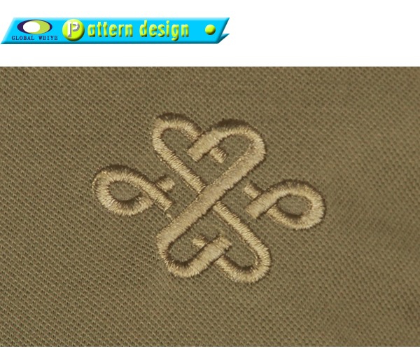 广告宣传男士翻领刺绣Polo衫定做