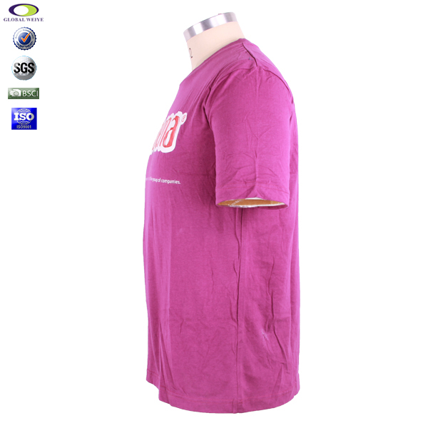 公司品牌宣传印花男士圆领T恤