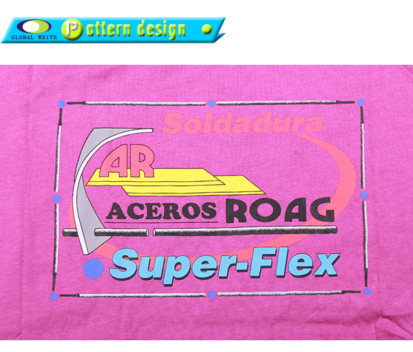 广告宣传男士圆领后背印花T恤衫定制