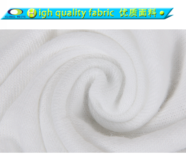 广告宣传白色男士圆领印花T恤衫定制