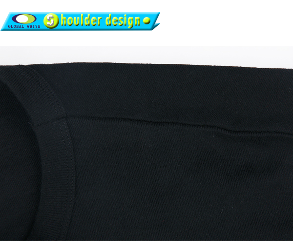 黑色男士圆领烫画T恤衫定做广告宣传