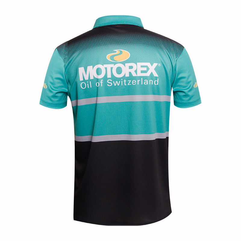 100%全涤热升华polo衫满版热转印