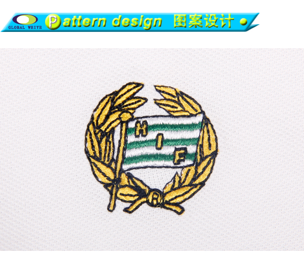 定制棉涤混纺POLO衫男士短袖绣章logo