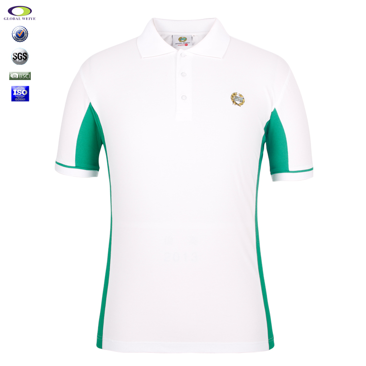 定制棉涤混纺POLO衫男士短袖绣章logo