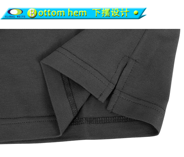 定制团体工装灰色POLO衫男式短袖绣花ogo