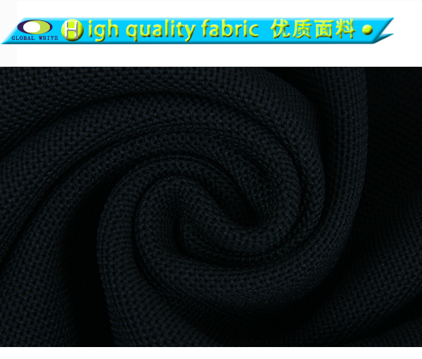 黑色POLO衫女翻领短袖定做无logo