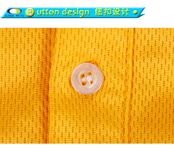 红色POLO衫女插肩短袖定做无logo