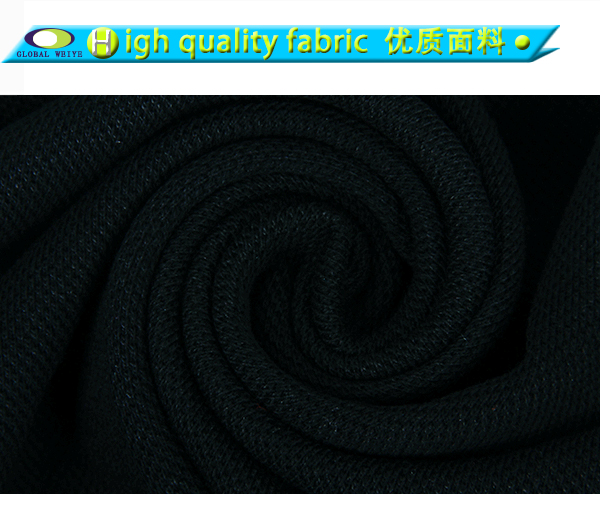 黑色POLO衫女刺绣logo短袖定做