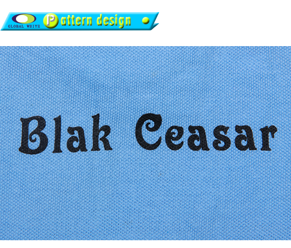 订做全棉男士翻领T恤衫印花polo衫