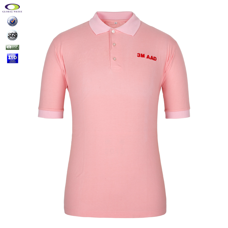 高档polo衫工厂定制品牌绣花翻领T恤衫男装