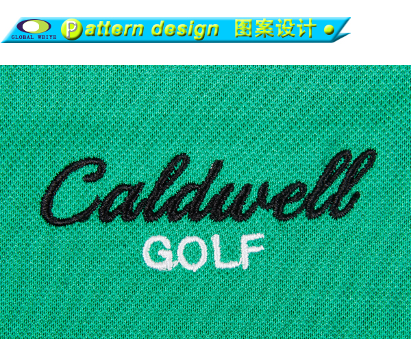 高档polo衫工厂定制品牌绣章翻领修身男装