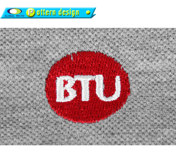 100%棉麻灰色polo衫男装定制口袋款式