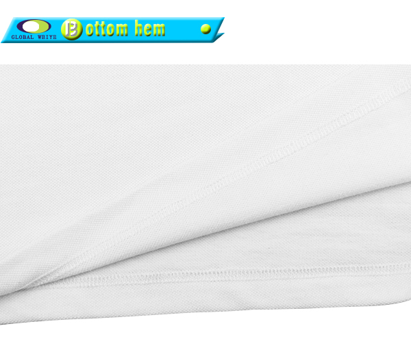 100%棉PK面料定制高档polo衫品牌绣花logo