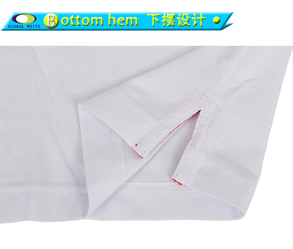 100%棉白色polo衫男装定制可爱动物印花图案