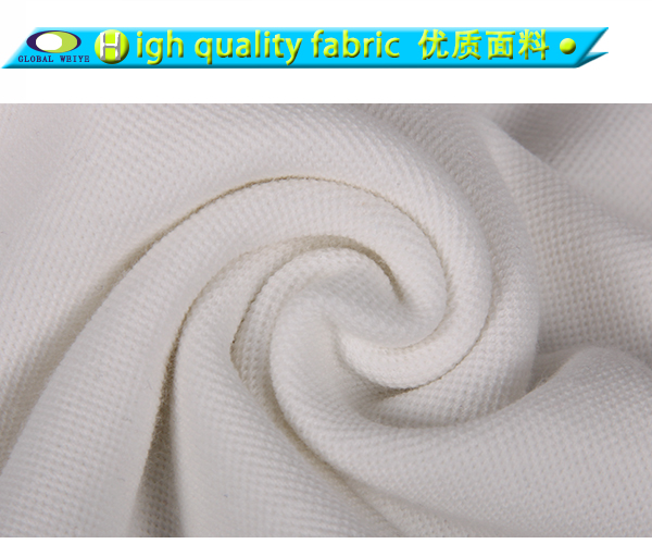 女士白色polo衫异色领刺绣翻领短袖T恤衫