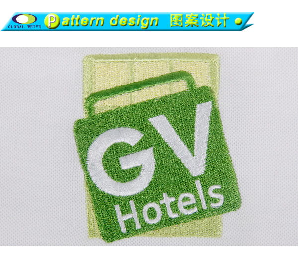 定制hotels广告白色polo衫男士短袖绣花logo