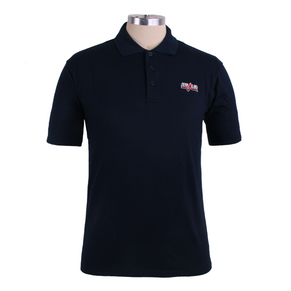 定制黑色企业文化衫广告polo衫男工装