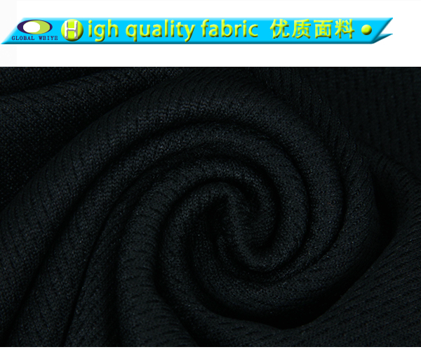 女士绿领黑色短袖丝网印logoT恤衫定制