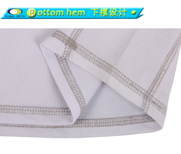 定制女士白色圆领短袖丝网印logoT恤衫