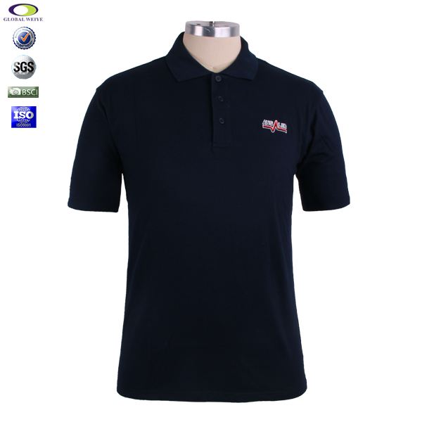 定制黑色企业文化衫广告polo衫男工装