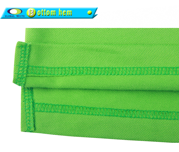 定制BJ绿色高档polo衫男装品牌绣花