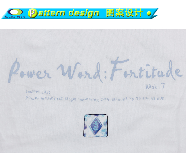 女士白色圆领短袖T恤衫定制印logo