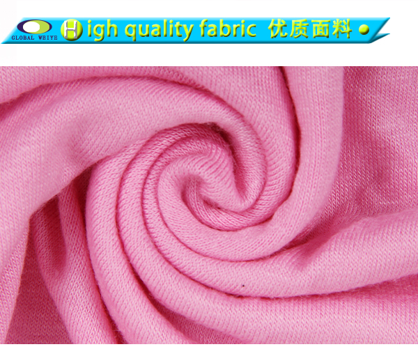 女士粉色印花V领短袖T恤衫定制