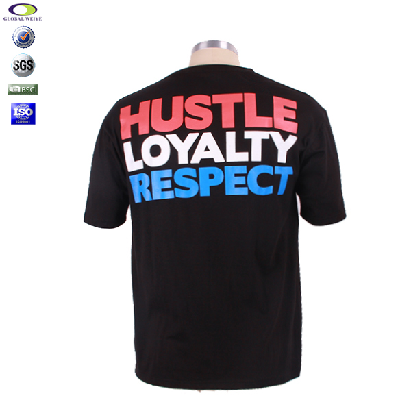 品牌男士T恤圆领短袖大印花logo