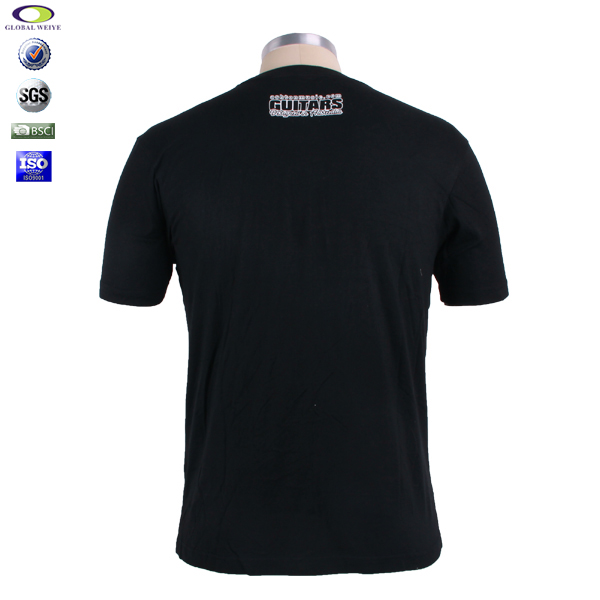 渐变色印花logo品牌男士T恤