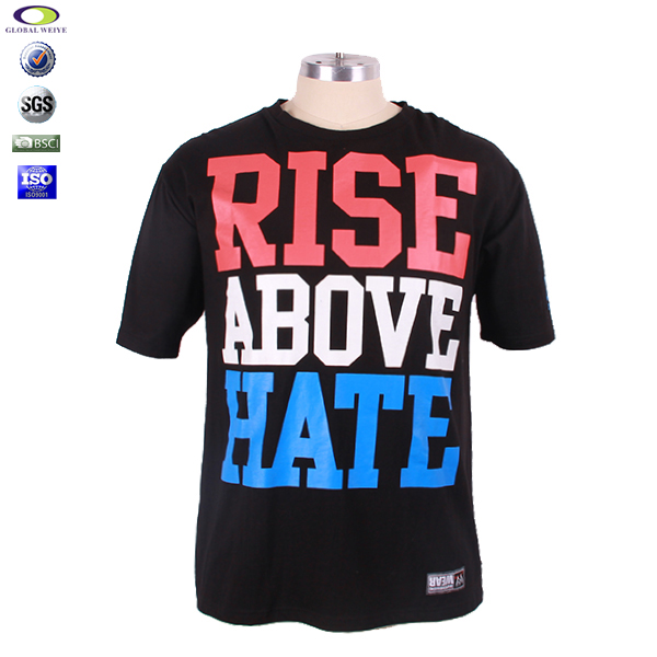 品牌男士T恤圆领短袖大印花logo