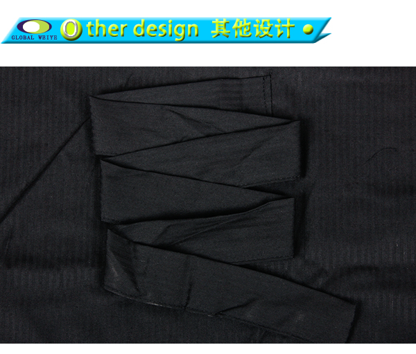 定做黑色男士印花浴袍