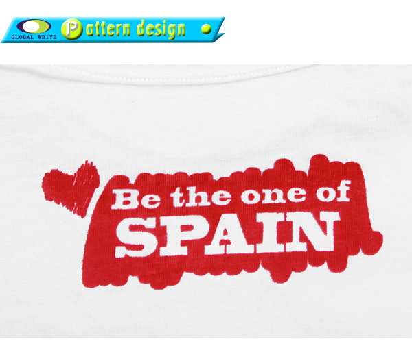 男士T恤衫圆领印花短袖世界杯异色领上衣