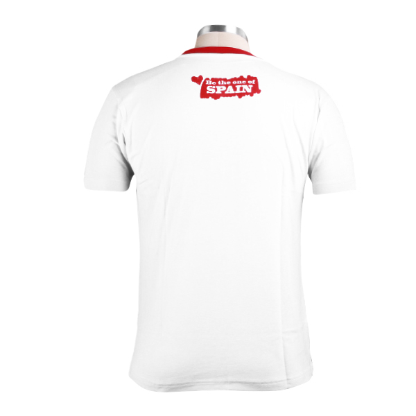 男士T恤衫圆领印花短袖世界杯异色领上衣