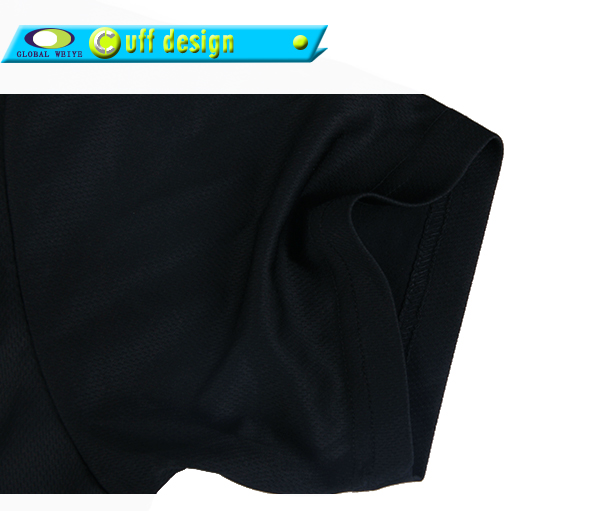 订制男士全涤V领印花T恤衫篮球运动服套头短袖