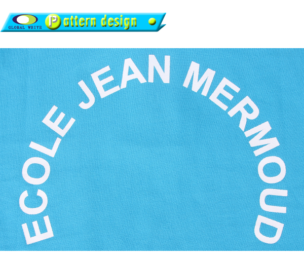 女士团队广告宣传衫蓝色翻领印花短袖Polo衫工作服定制厂家