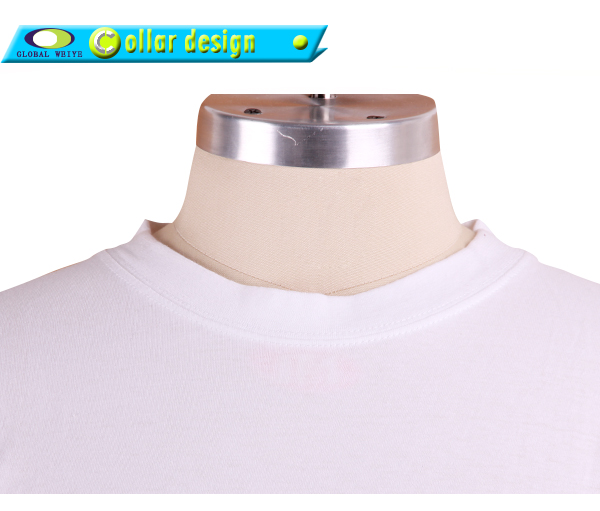 订制男士白色团队广告宣传衫圆领短袖T恤衫定制