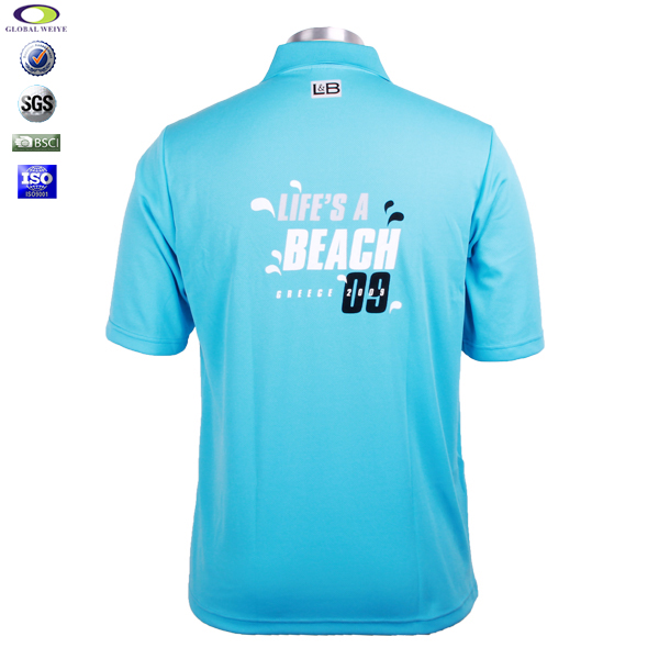 定制俱乐部POLO衫男士短袖全涤印花logo