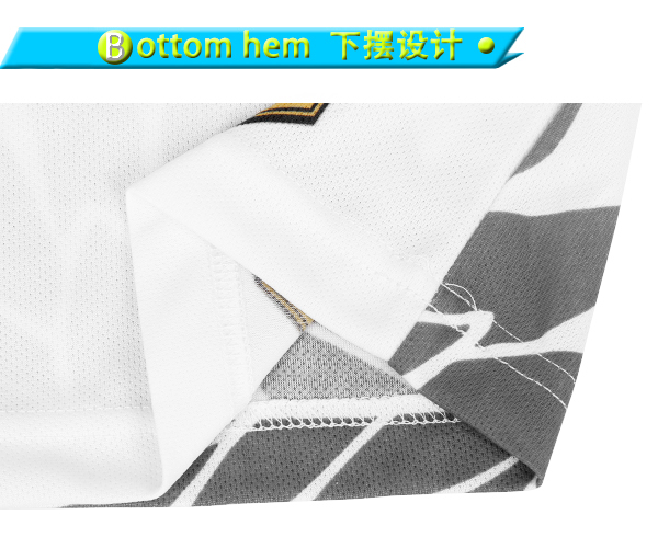 定制男士全涤白色字母印花圆领短袖T恤衫厂家订制