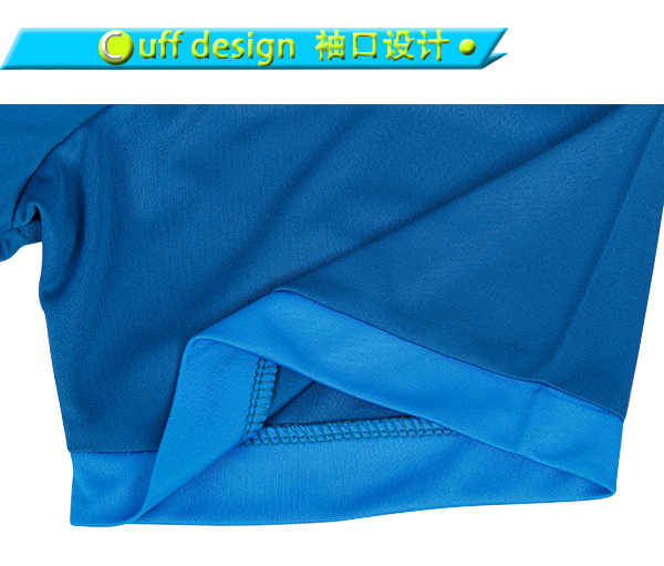 订制男士蓝色全涤圆领麋鹿印花短袖T恤衫广告衫定做