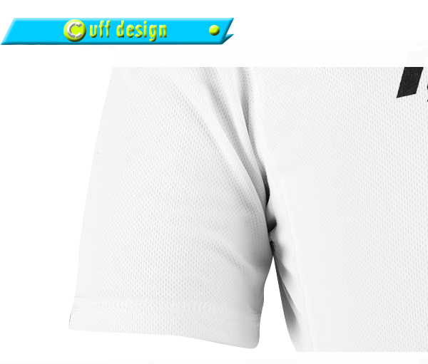 订制男士白色全涤圆领字母印花T恤衫运动服广告衫定做